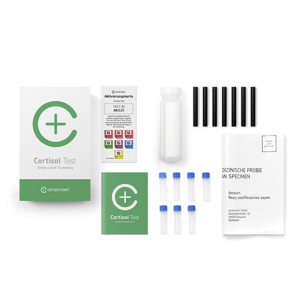 CortisolTest Cortisolspiegel Zuhause messen cerascreen — free download