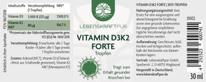 Vitamin D3 Forte Tropfen (D3 + K2)
