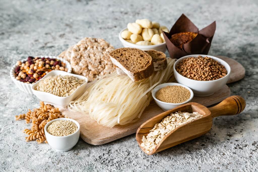 Lebensmittel für die glutenfreie Ernährung