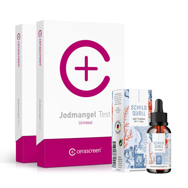 Jod-Kontrollset: 2 Tests + Supplement