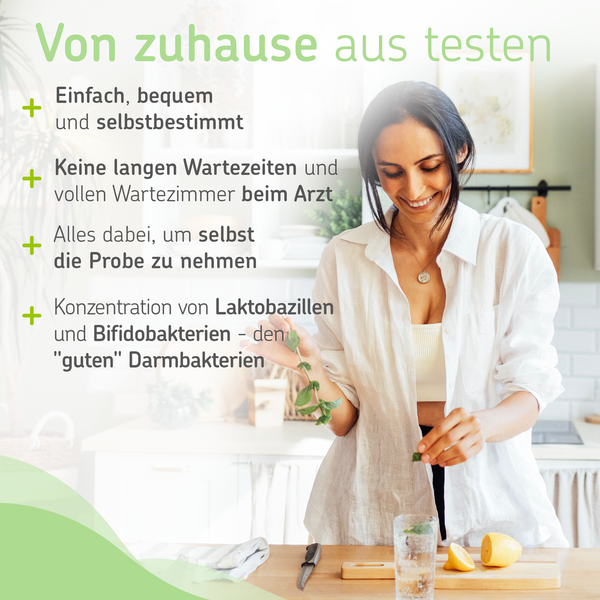 Probiotische Bakterien Test