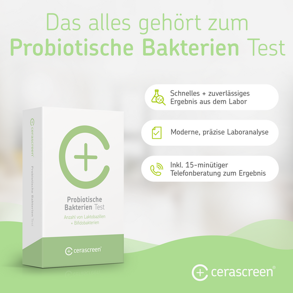Probiotische Bakterien Test