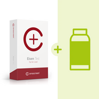 Eisen-Vorsorgeset: Test + Supplement