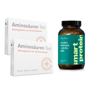 2x Aminosäuren Testkits + Smart protein von Everydays