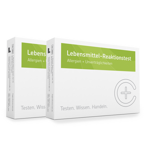 Verpackung des Lebensmittel-Reaktionstests Doppelpackung von cerascreen