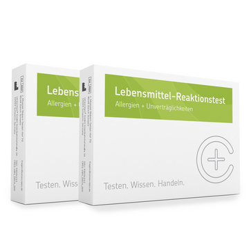 Verpackung des Lebensmittel-Reaktionstests Doppelpackung von cerascreen