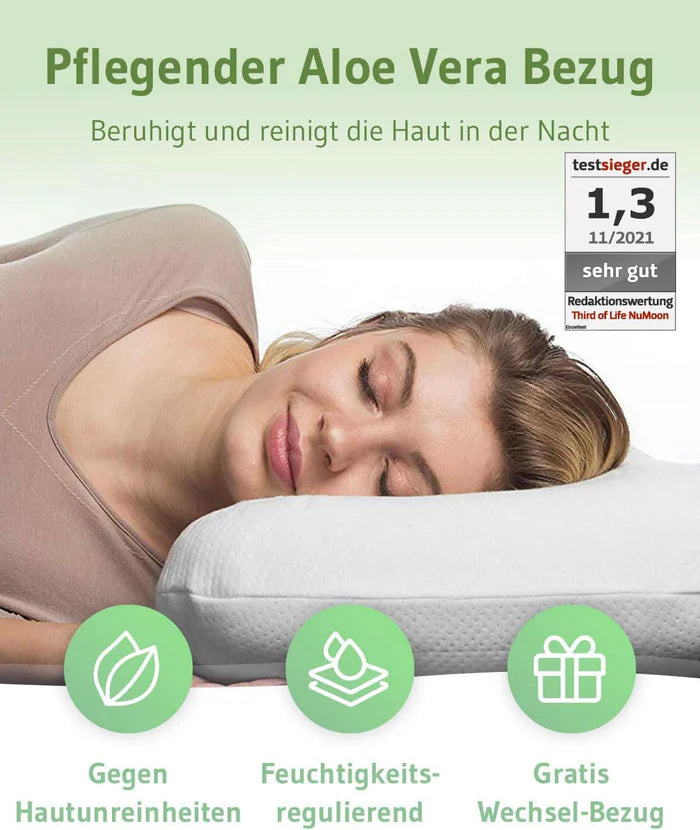 dormia kopfkissen aloe vera NuMOON Kopfkissen