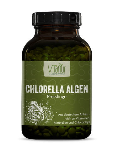 Chlorella Algen Presslinge