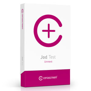 Verpackung des Jod Tests von cerascreen