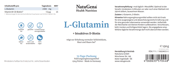 L-Glutamin Pulver