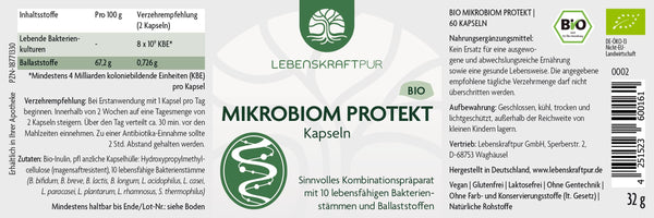 Mikrobiom Protego Kapseln BIO