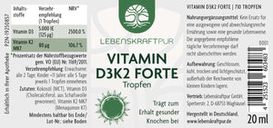 Vitamin D3K2 Forte Tropfen