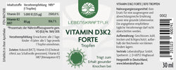 Vitamin D3 Forte Tropfen (D3 + K2)