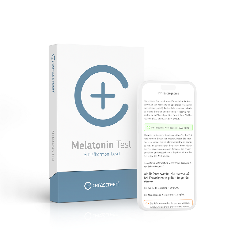 Melatonin-Test bei Einschlafproblemen & unruhigem Schlaf