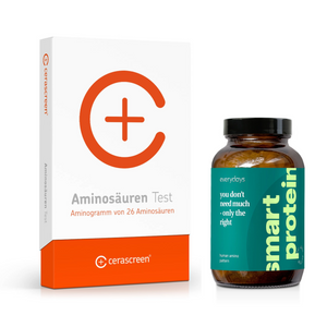 Aminosäuren-Vorsorgeset: Test + Supplement