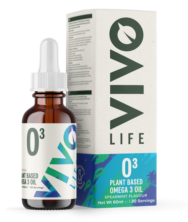 Vegane Omega-3-Tropfen (Grüne Minze)