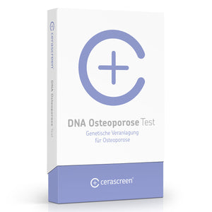 Verpackung des DNA Osteoporose Tests von cerascreen