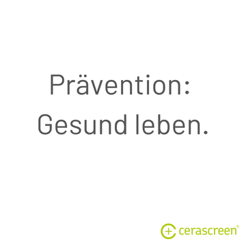 Prävention: Gesund leben