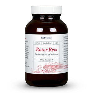Roter Reis Kapseln