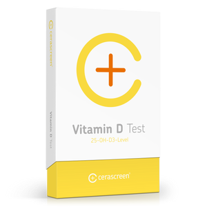 Verpackung des Vitamin D Tests von cerascreen