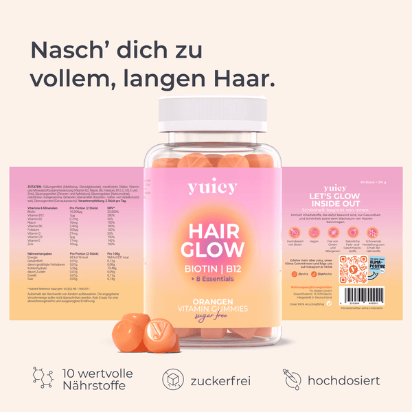 Hair Glow Gummies