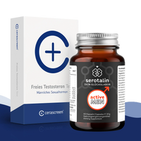 Testosteron-Vorsorgeset: Test + Active Men Kapseln