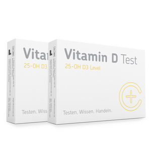 Verpackung des Vitamin D Tests Doppelpackung von cerascreen
