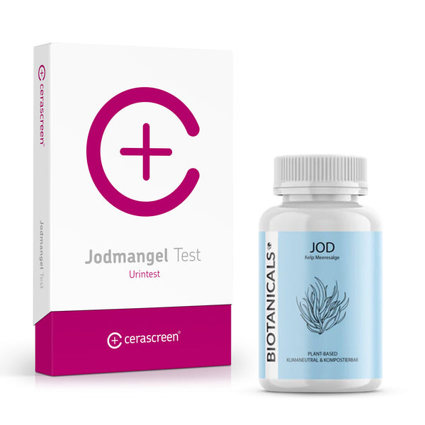 Jodmangel Test von cerascreen, Jod von Biotanicals