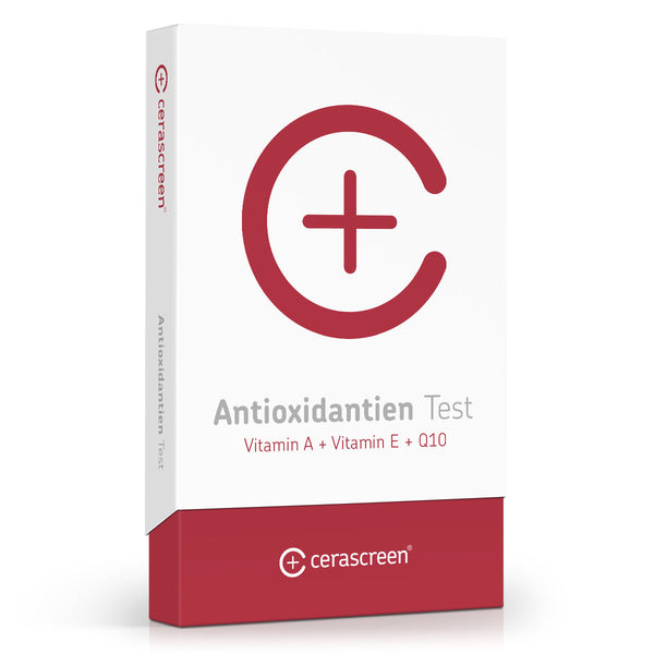 Verpackung des Antioxidantien Tests von cerascreen