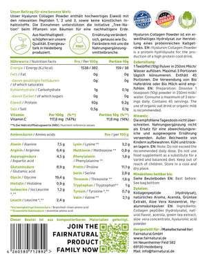 Collagen Hydrolysat Pulver