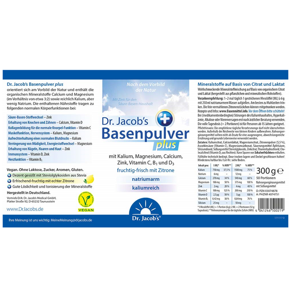 Basenpulver plus