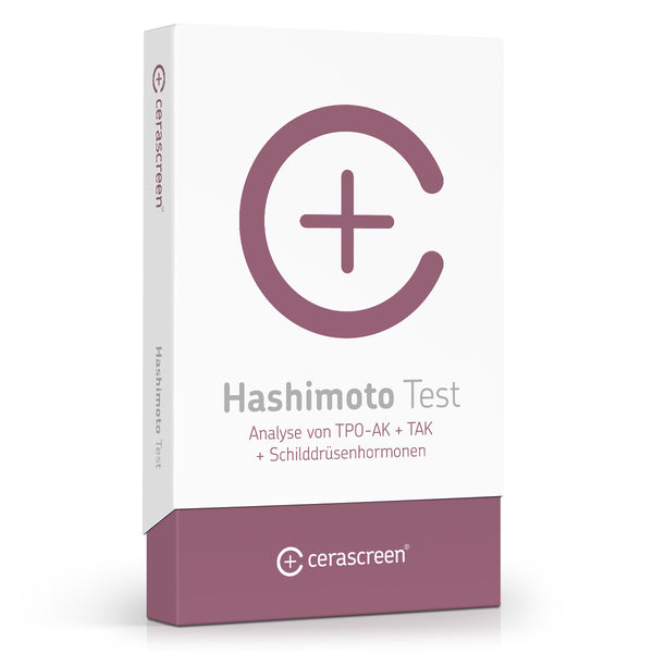 Verpackung des Hashimoto Tests von cerascreen