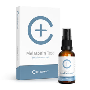 Melatonin Test + Einschlafspray Good Night - 30ml von cerascreen
