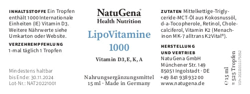 LipoVitamine 1000 Tropfen