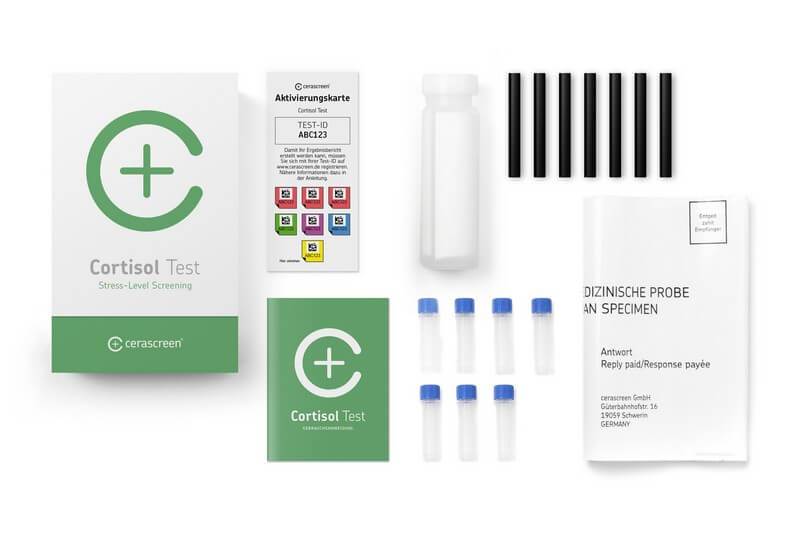 Cortisol-Test – Cortisolspiegel Zuhause messen | cerascreen