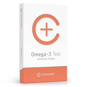 Verpackung des Omega 3 Tests von cerascreen