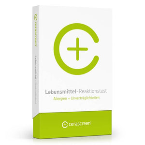 Verpackung des Lebensmittel-Reaktionstests von cerascreen